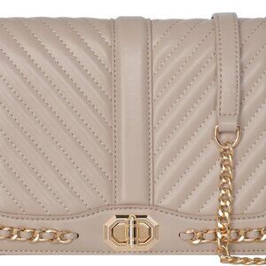 Chic Small Quilted Crossbody Bag for Women - Eco-Friendly Vegan Leather
